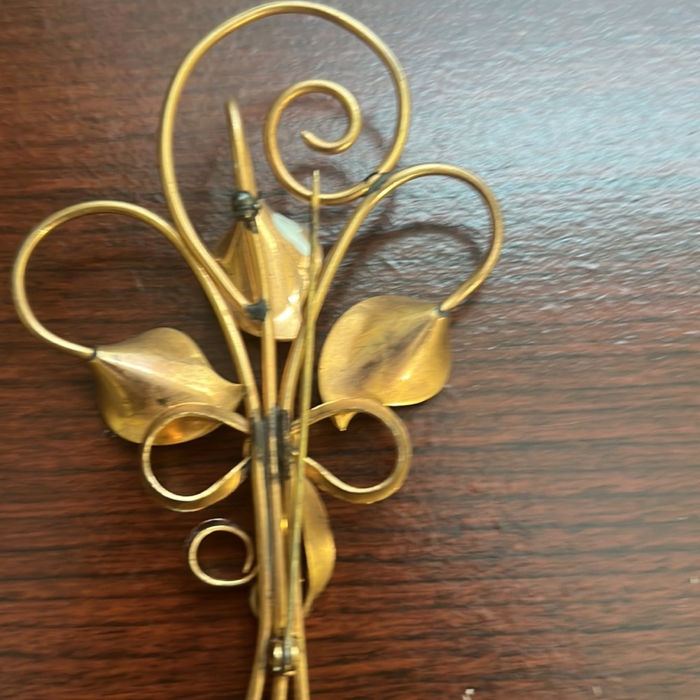 Vintage Flower Brooch. - Picture 6 of 6